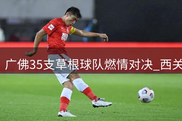 广佛35支草根球队燃情对决 西关文化与足球盛宴完美融合